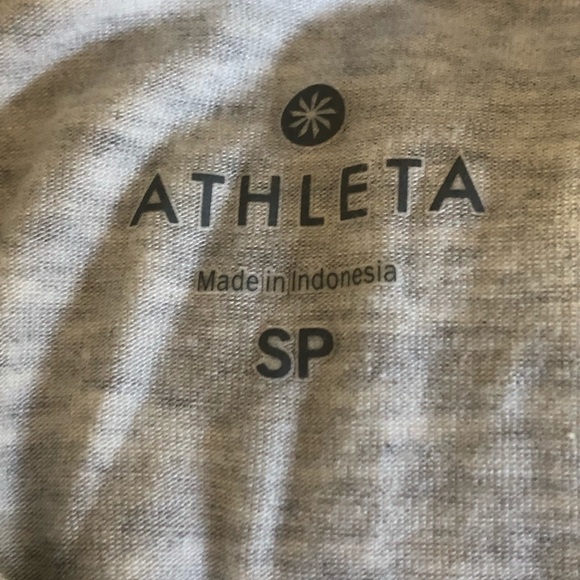 Athleta Heather Gray Dress w/ Criss Cross Back - Size Small - Picture 16 of 16